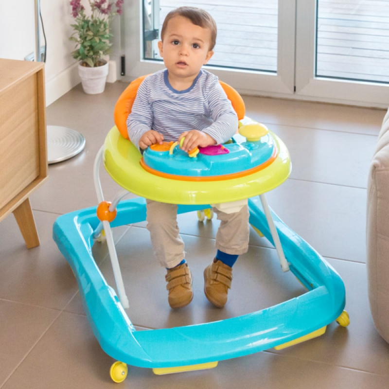 girello per bambini con luce e suono
